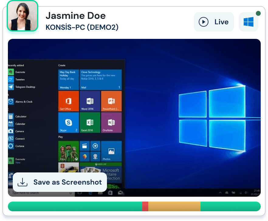 Action Related Screenshots