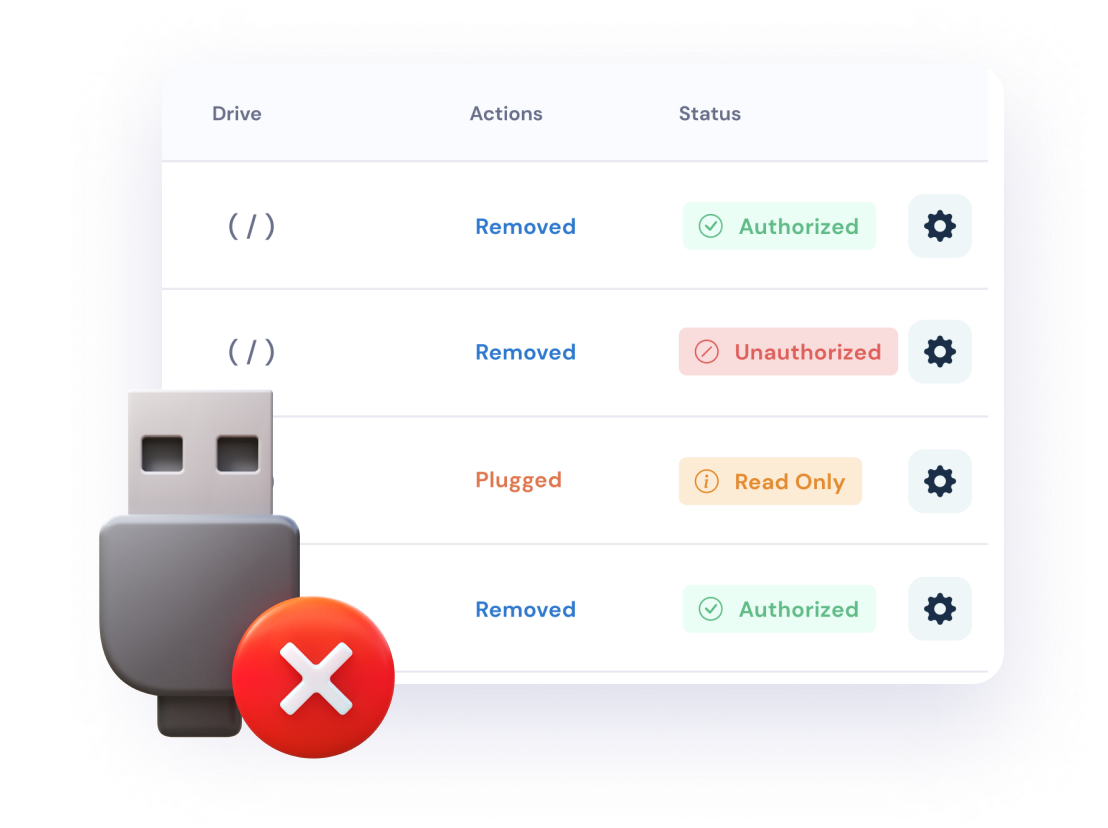 USB Flash Stick Management Block Track